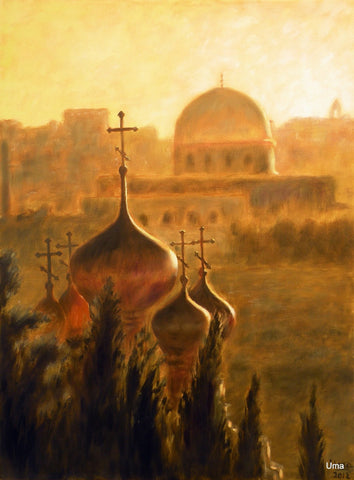 View From The Mount Of Olives, Jerusalem